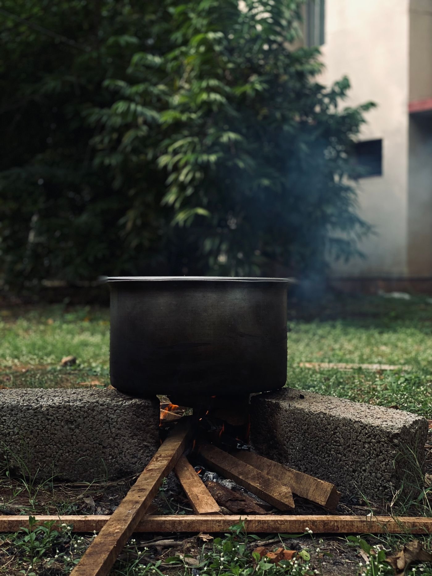 Cast Iron Camp Pot