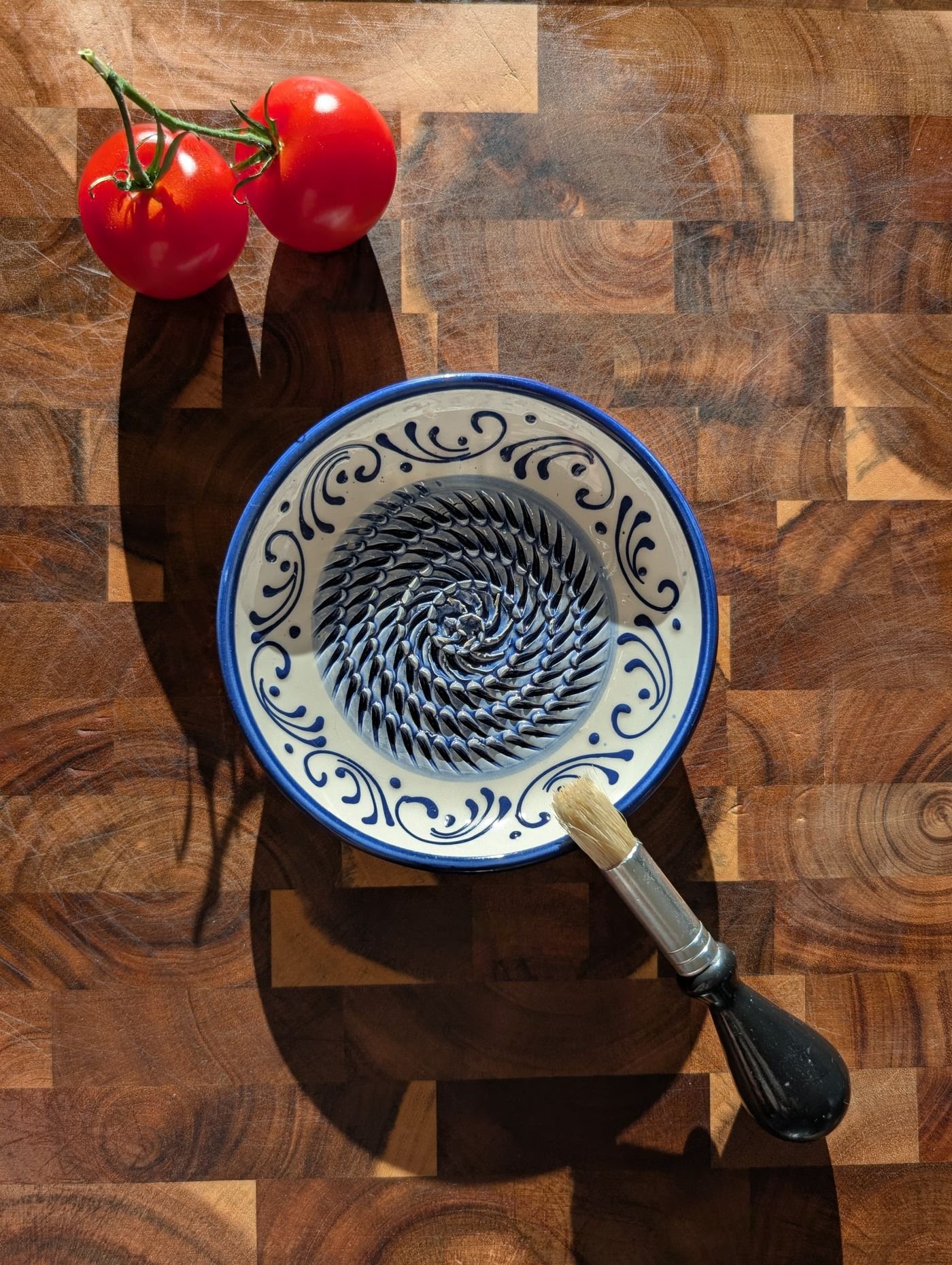Ceramic Garlic Grater Plate