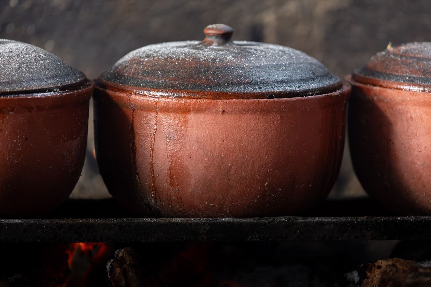 Hammered Copper Stockpot Set