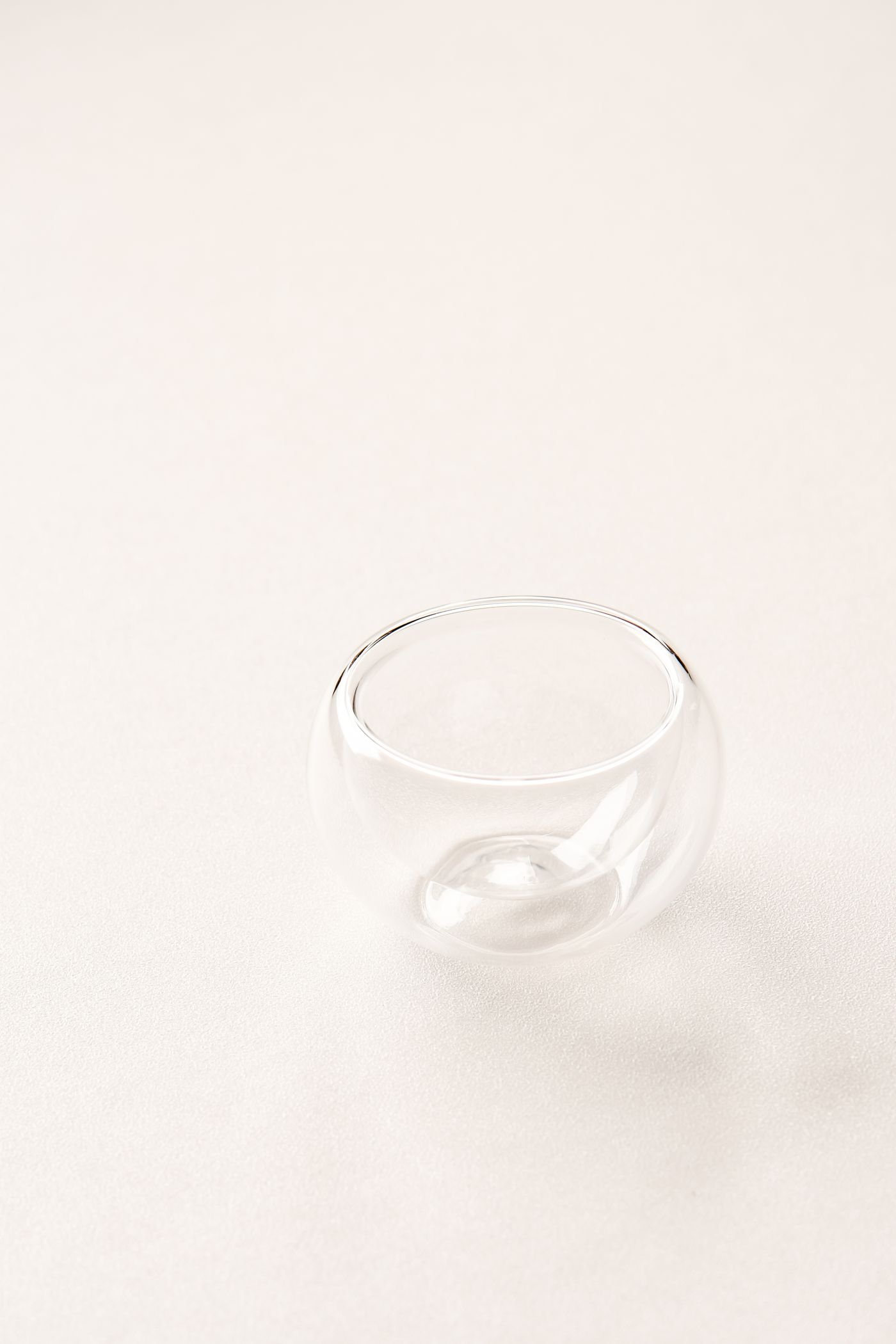 Clear Glass Prep Bowl