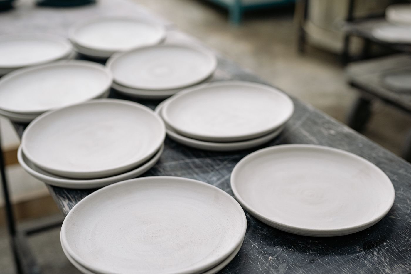 Stoneware Dinner Plate Set