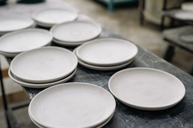 Stoneware Dinner Plate Set