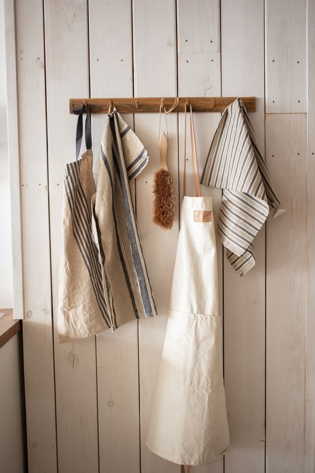 Linen Apron and Towel Set