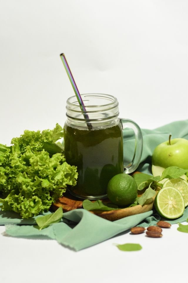 Romaine Cucumber Green Juice