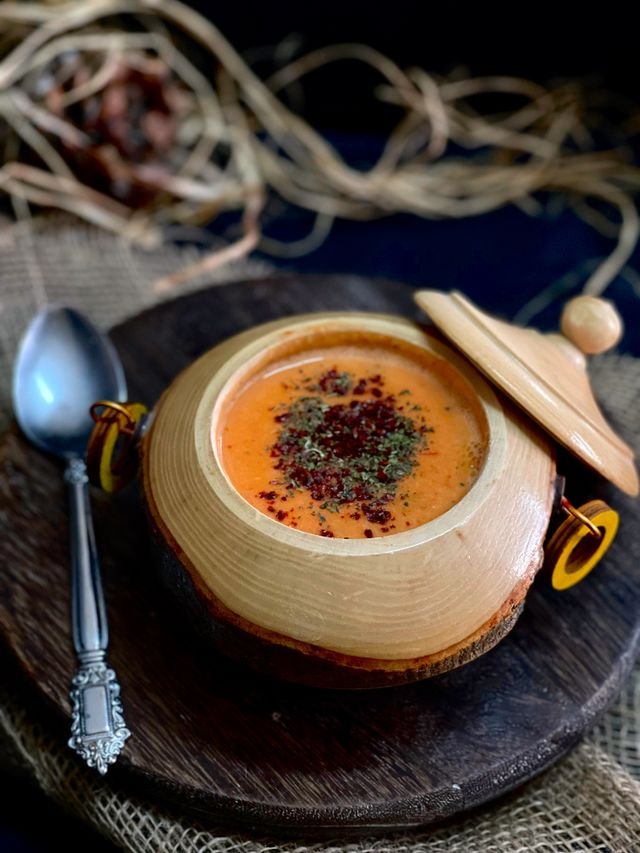 Fiery Red Lentil Soup