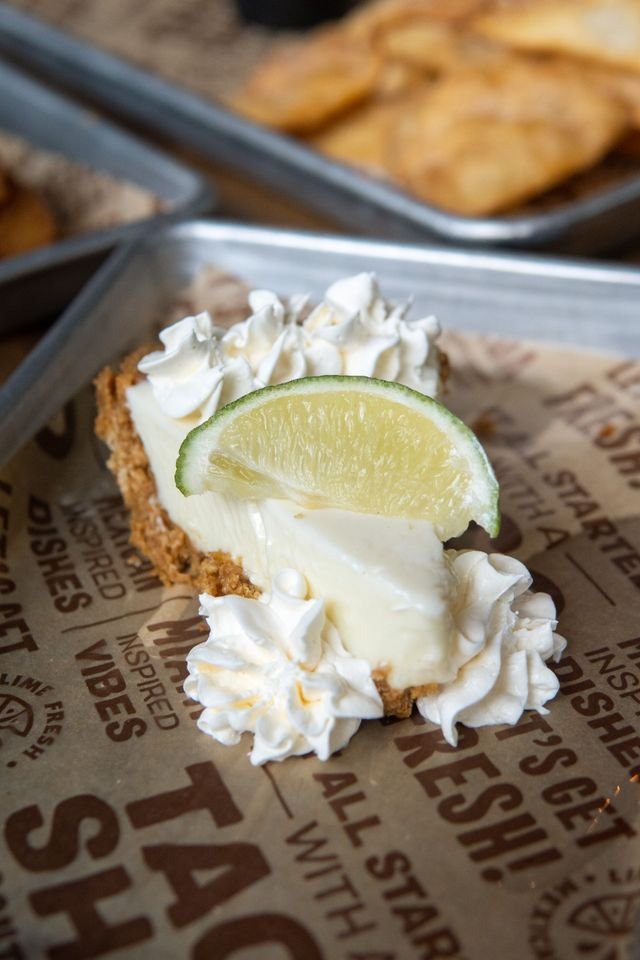 Whipped Cream Key Lime Pie