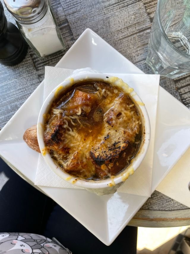 Bubbling French Onion Soup
