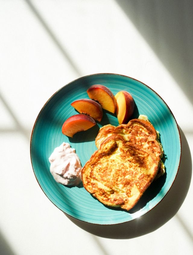 Peach French Toast Platter