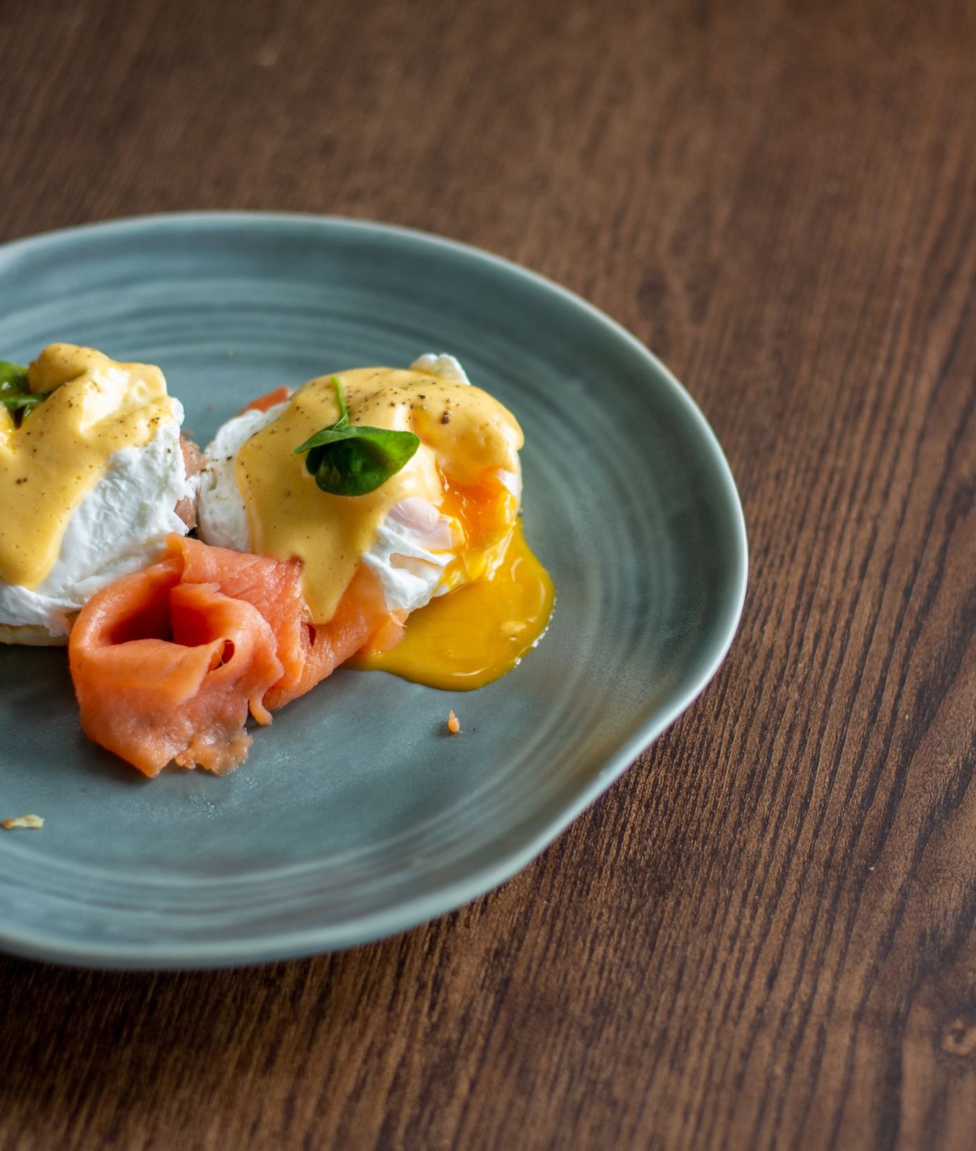 Smoked Salmon Eggs Royale