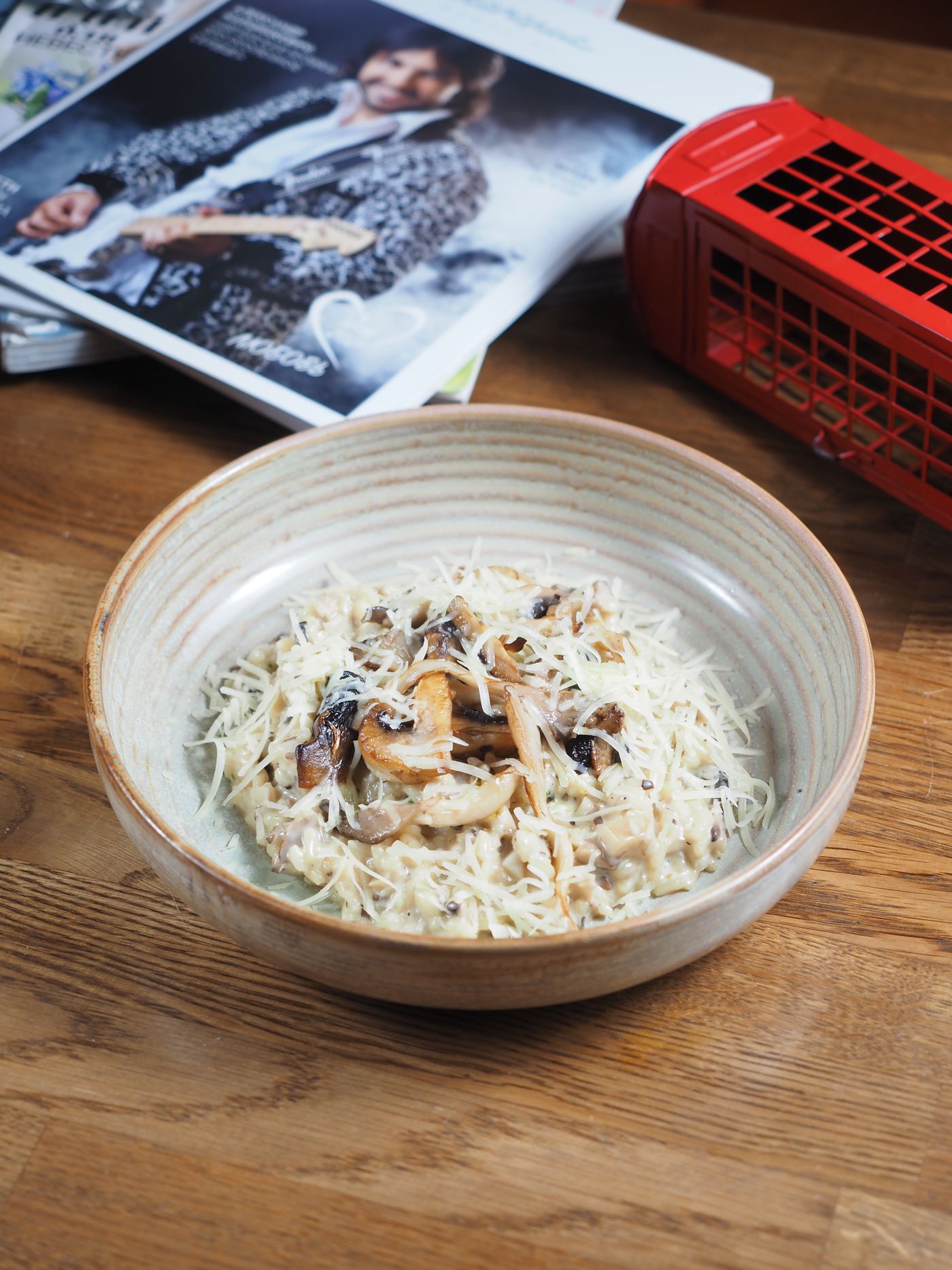Creamy Wild Mushroom Risotto
