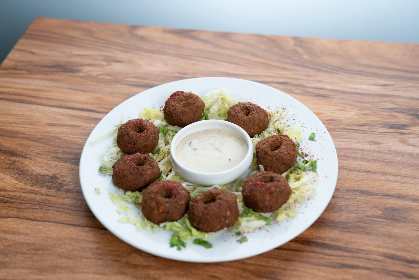 Falafel with Tahini Pool