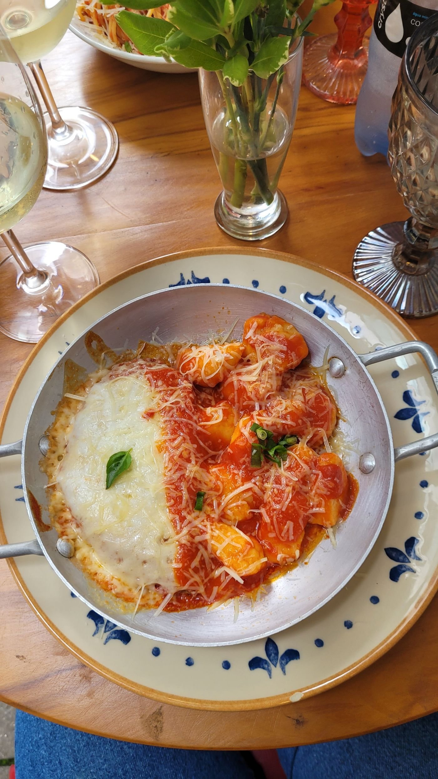 Baked Gnocchi with Melted Mozzarella