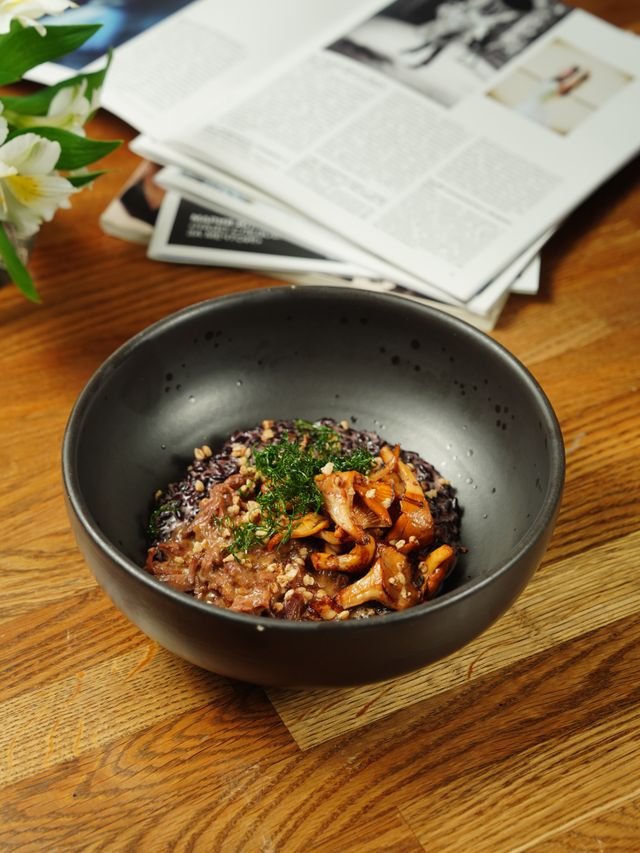 Chanterelle Mushroom Risotto