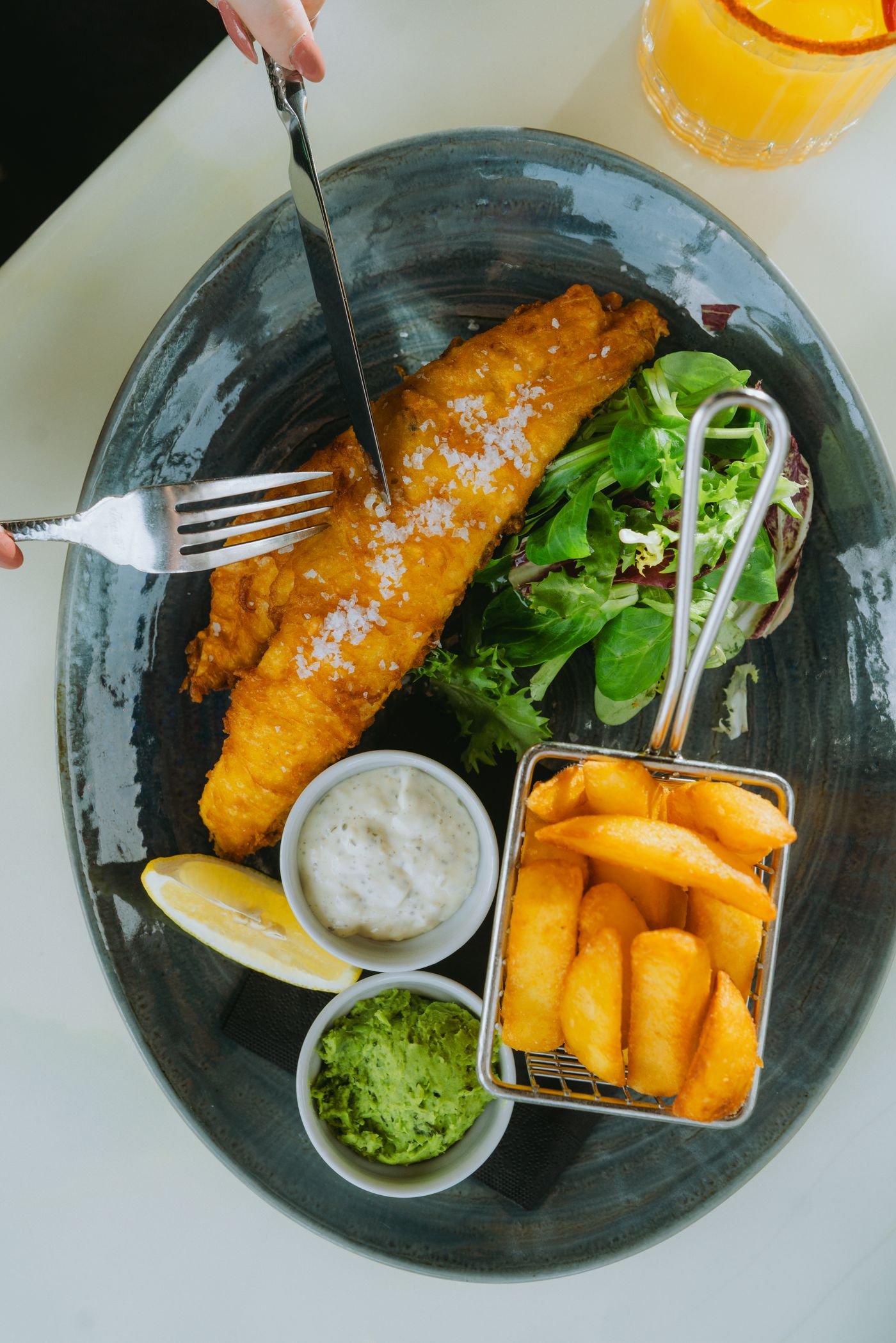 Beer Battered Fish and Chips