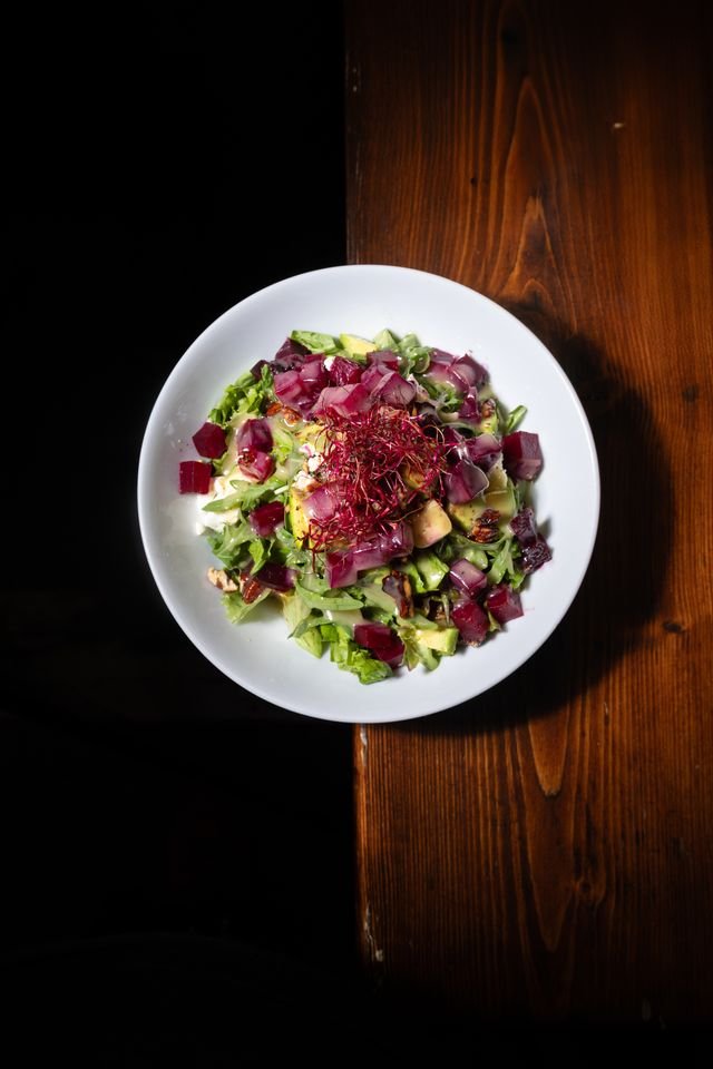 Beet and Greens Salad