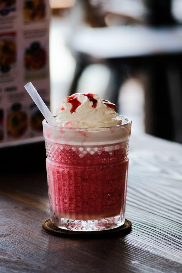 Fresh Strawberry Milkshake