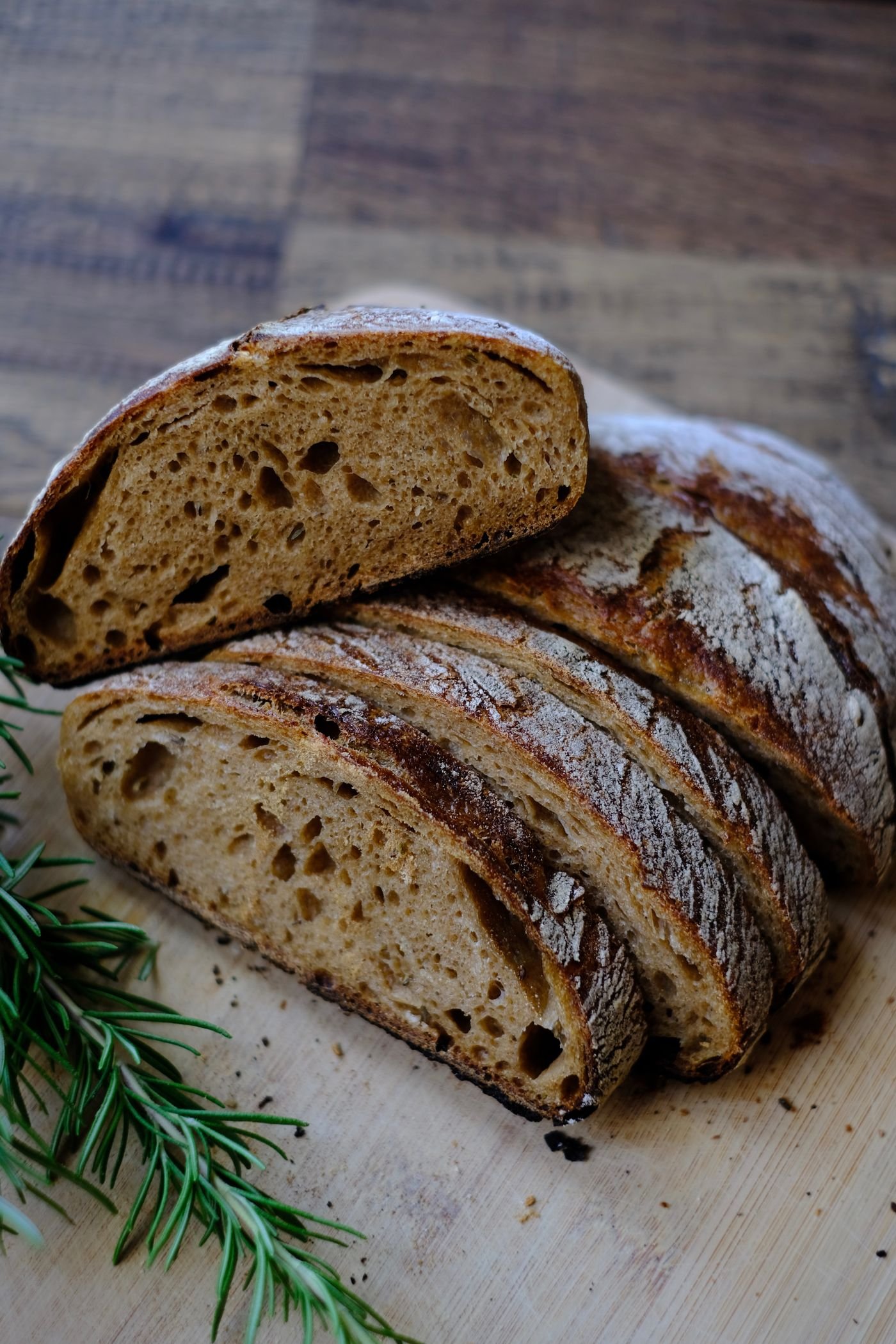 Open Crumb Rustic Loaf