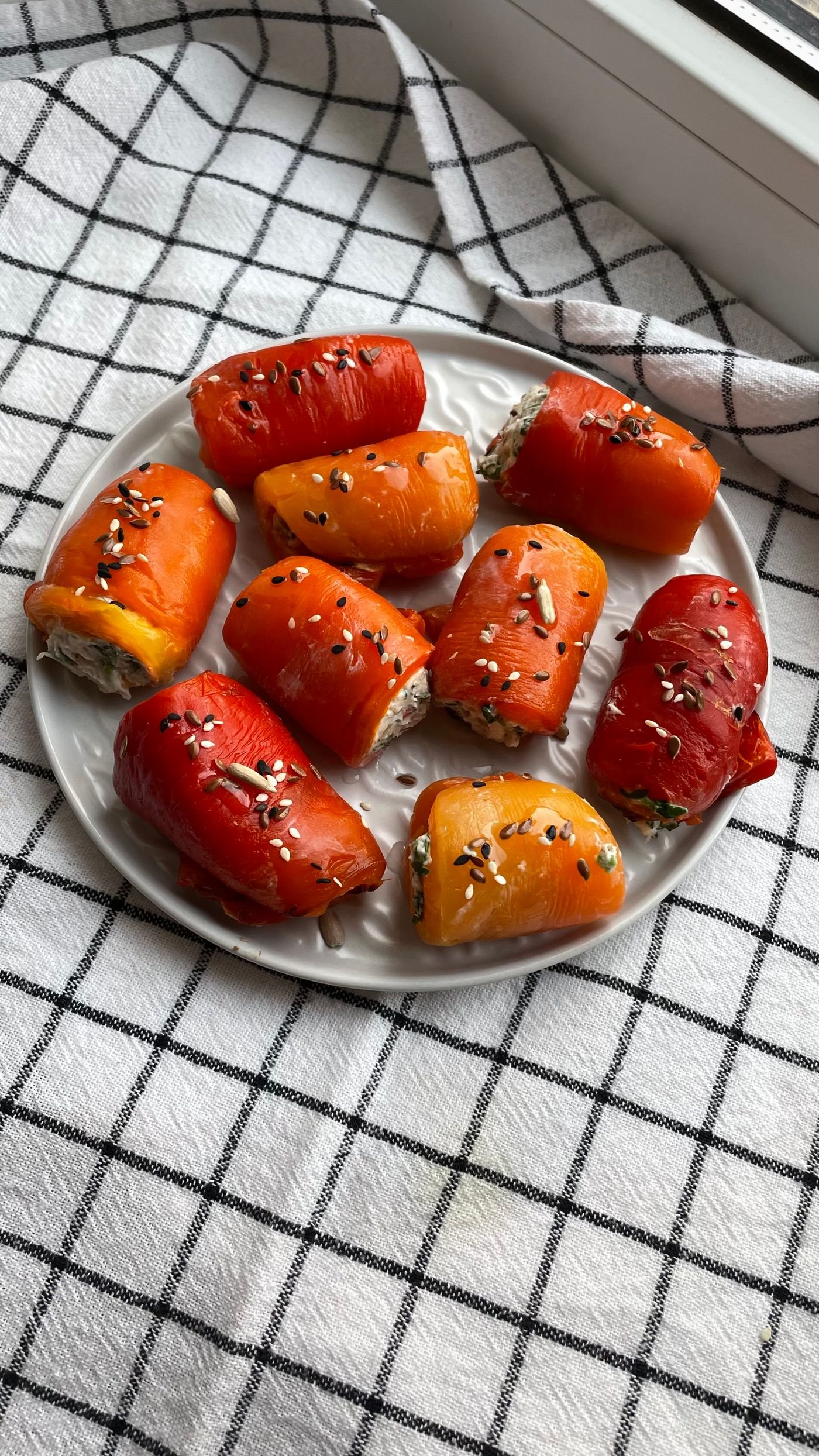 Sweet Pepper Rice Bites