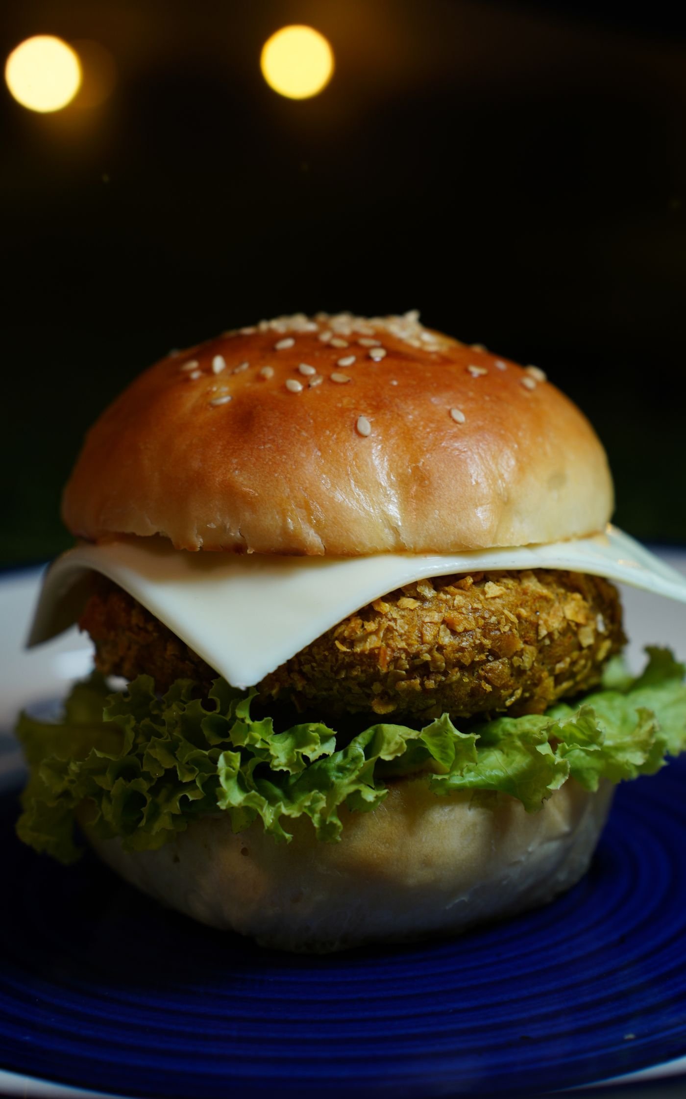 Crispy Crumbed Veggie Melt