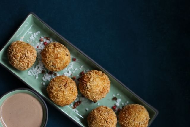 Three Cheese Arancini Bites