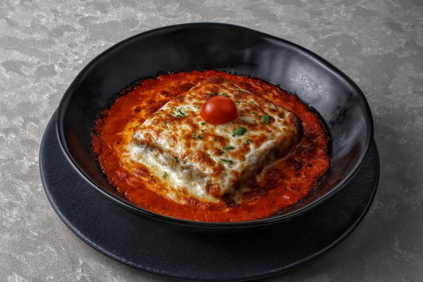 Saucy Tomato Lasagna Squares