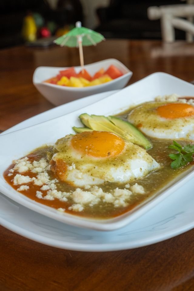 Salsa Verde Fried Eggs