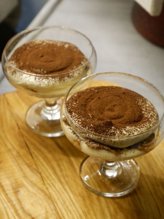 Tiramisu Coupe Glasses