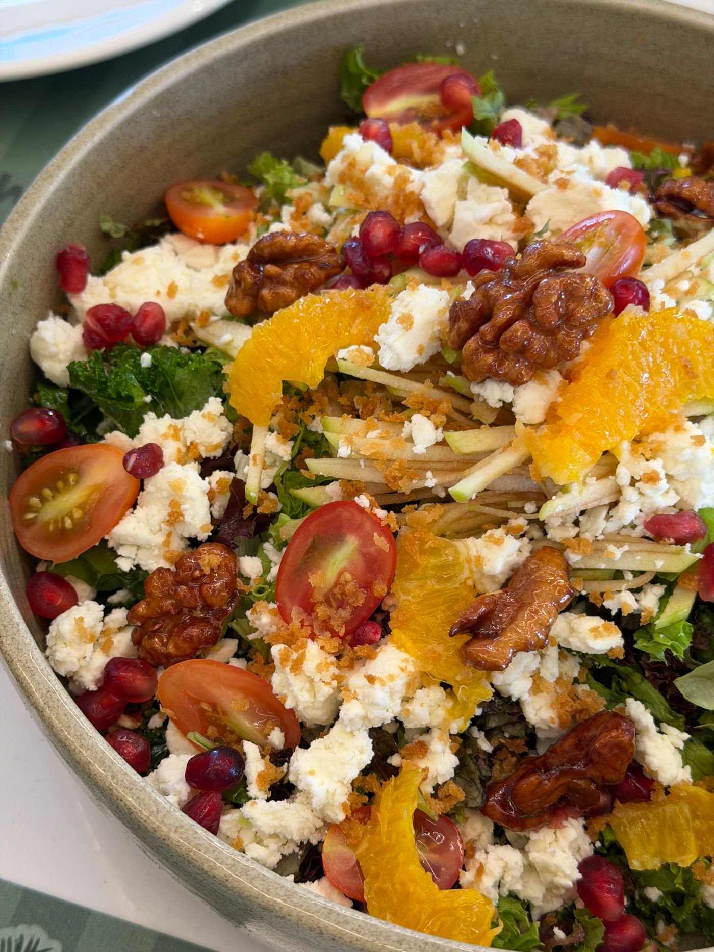 Kale Cauliflower Salad with Orange