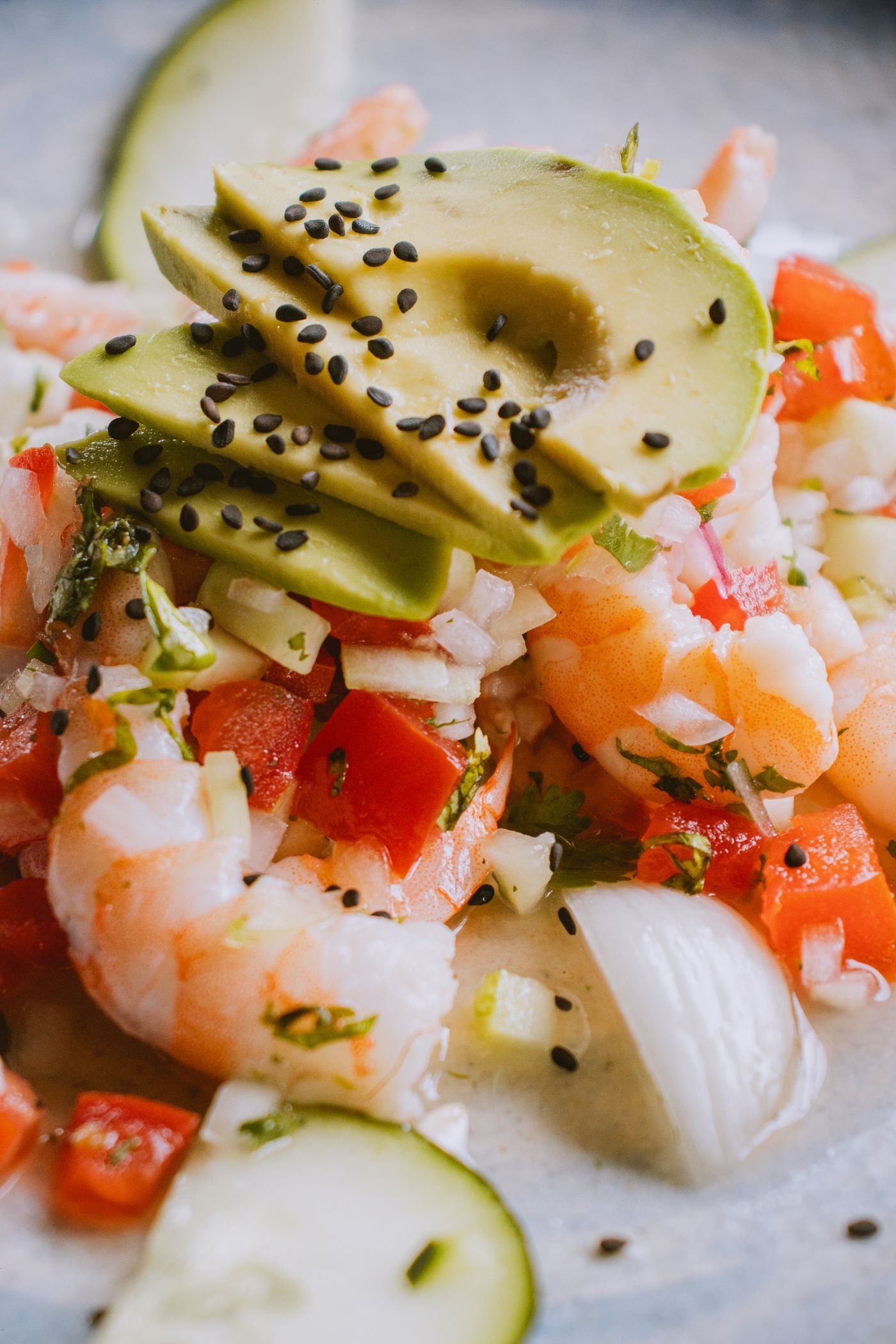 Shrimp Ceviche with Avocado