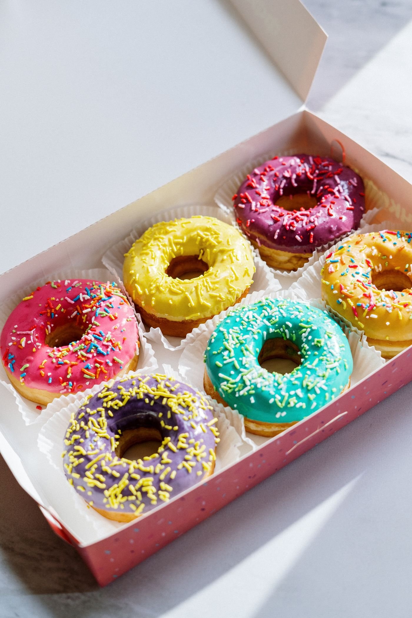 Sprinkle Glazed Donuts