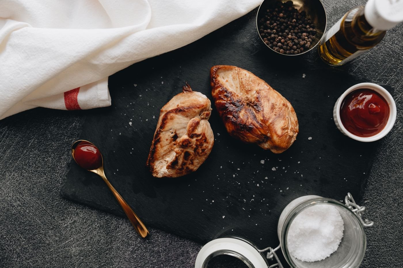 Smoky Spice Rubbed Chicken Breasts