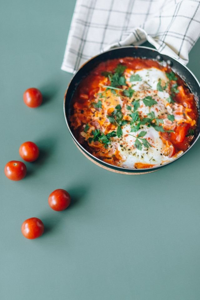 Poached Egg Skillet Shakshuka