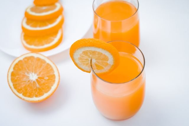 Honey Ginger Orange Juice