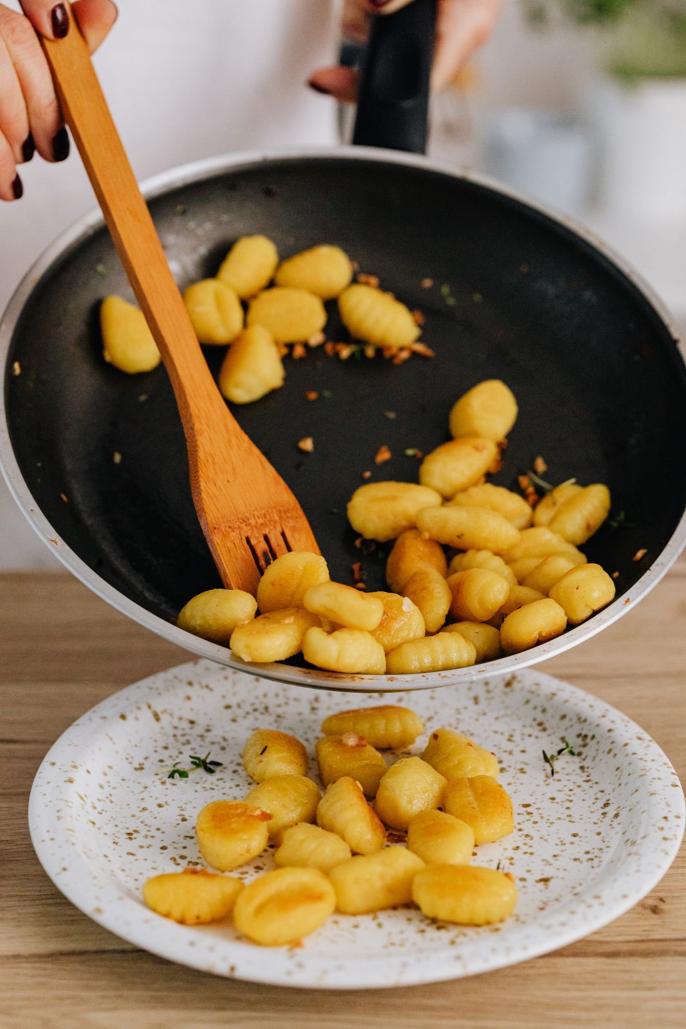 Crispy Skillet Potato Gnocchi