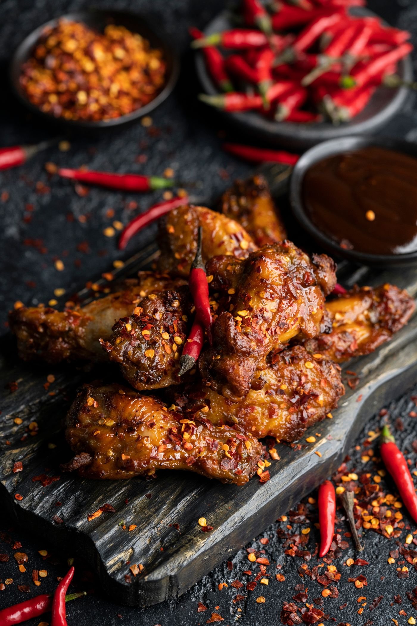 Sesame Sticky Chicken Wings