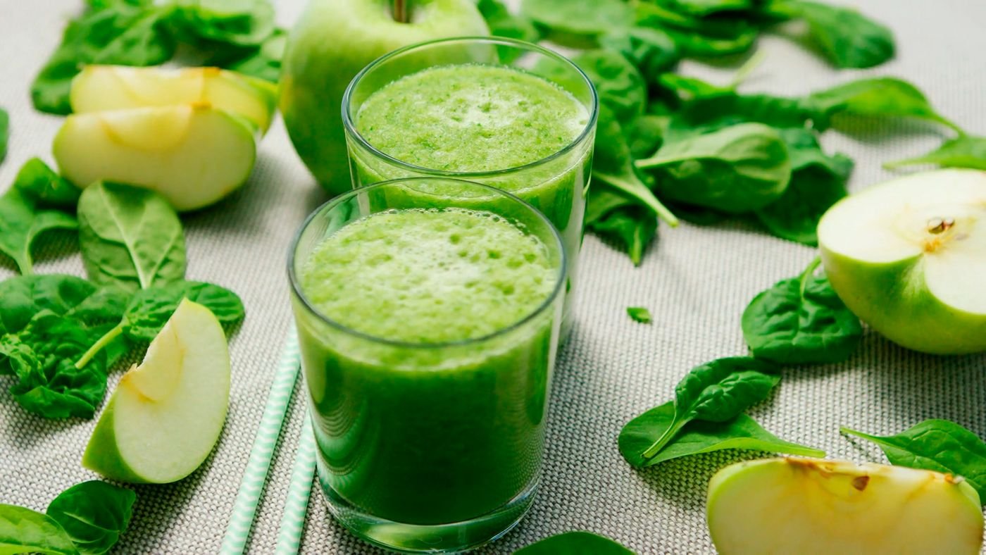 Spinach Apple Green Juice
