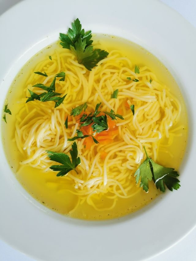 Golden Chicken Noodle Soup