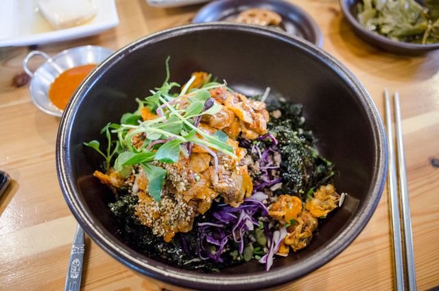 Bibimbap with Seasoned Pork