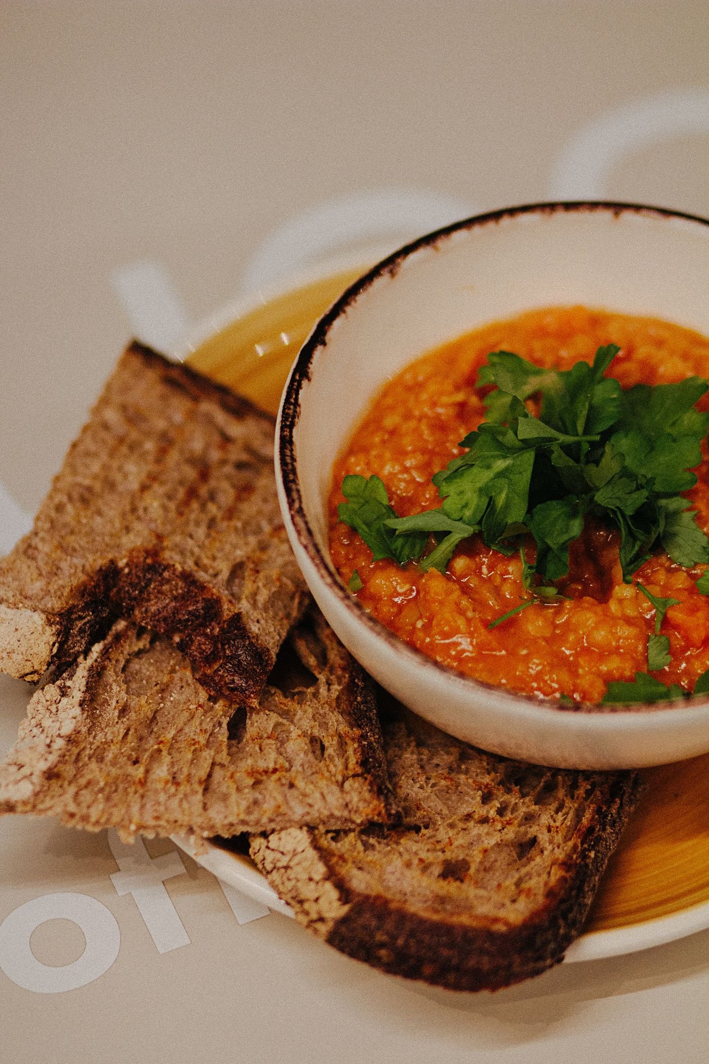 Cilantro Red Lentil Soup
